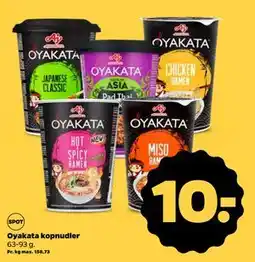 Netto Oyakata kopnudler, DKK 10 tilbud
