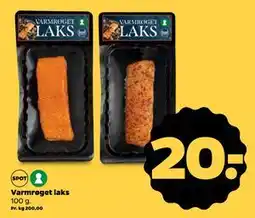 Netto Varmrøget laks, DKK 20 tilbud