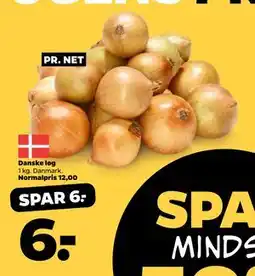 Netto Danske løg, DKK 6 tilbud