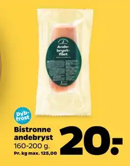Netto Bistronne andebryst, DKK 20 tilbud