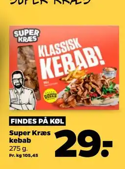 Netto Super Kræs kebab, DKK 29 tilbud