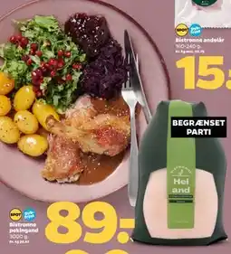 Netto Bistronne pekingand, DKK 89 tilbud