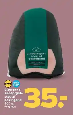 Netto Bistronne andebryststeg af pekingand, DKK 35 tilbud
