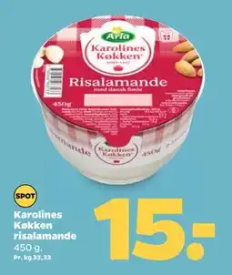 Netto Karolines Køkken risalamande, DKK 15 tilbud