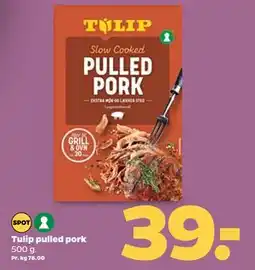 Netto Tulip pulled pork, DKK 39 tilbud