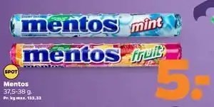 Netto Mentos, DKK 5 tilbud