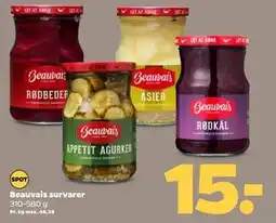 Netto Beauvais survarer, DKK 15 tilbud
