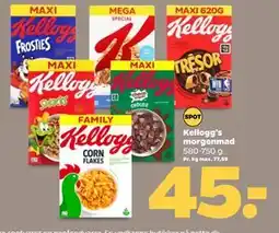 Netto Kellogg's morgenmad, DKK 45 tilbud