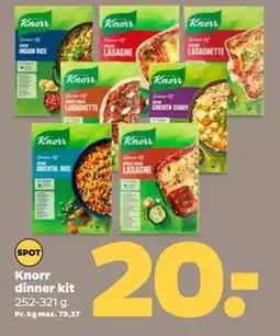 Netto Knorr dinner kit, DKK 20 tilbud