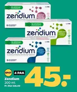 Netto Zendium, DKK 45 tilbud
