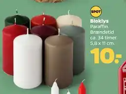 Netto Bloklys, DKK 10 tilbud