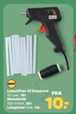 Netto Limstifter til limpistol tilbud