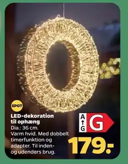 Netto LED-dekoration til ophæng, DKK 179 tilbud