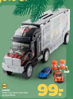 Netto Lastbil, DKK 99 tilbud