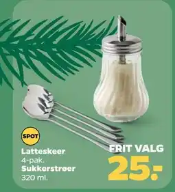 Netto Latteskeer, DKK 25 tilbud