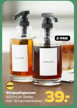 Netto Sirupsdispenser, DKK 39 tilbud