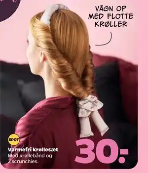 Netto Varmefri krøllesæt, DKK 30 tilbud