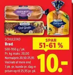 Lidl Brød, DKK 10 tilbud