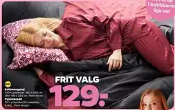 Netto Satinsengetøj, DKK 129 tilbud