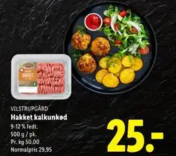 Lidl Hakket kalkunkød, DKK 25 tilbud