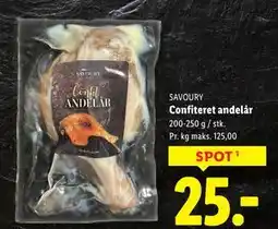 Lidl Confiteret andelår, DKK 25 tilbud