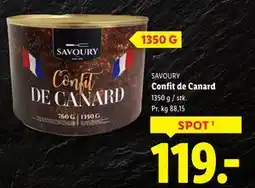 Lidl Confit de Canard, DKK 119 tilbud