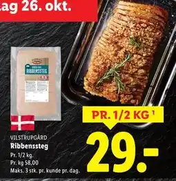 Lidl Ribbenssteg, DKK 29 tilbud