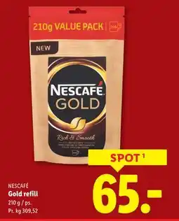 Lidl Gold refill, DKK 65 tilbud