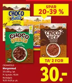 Lidl Morgenmad, DKK 30 tilbud