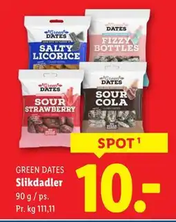 Lidl Slikdadler, DKK 10 tilbud