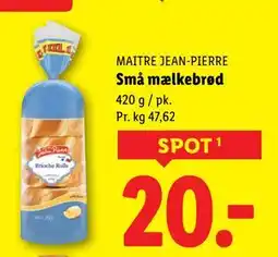Lidl Små mælkebrød, DKK 20 tilbud