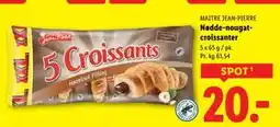 Lidl Nødde-nougatcroissanter, DKK 20 tilbud