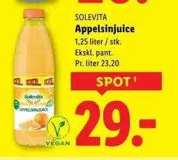 Lidl Appelsinjuice, DKK 29 tilbud