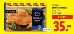 Lidl Skinkeschnitzel, DKK 35 tilbud