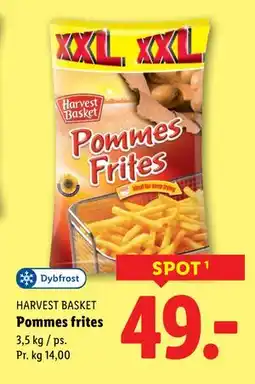Lidl Pommes frites, DKK 49 tilbud