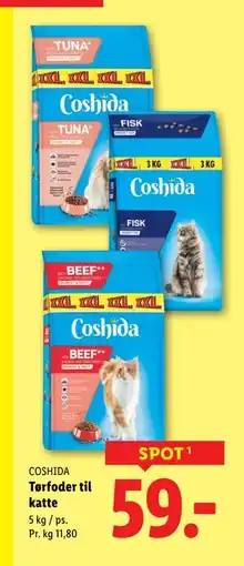 Lidl Tørfoder til katte, DKK 59 tilbud