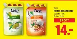 Lidl Flydende håndsæbe, DKK 14 tilbud