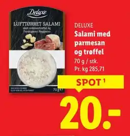 Lidl Salami med parmesan og trøffel, DKK 20 tilbud