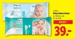 Lidl Babyvådservietter, DKK 39 tilbud