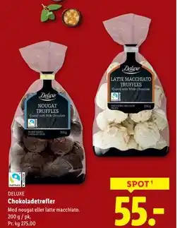 Lidl Chokoladetrøfler, DKK 55 tilbud