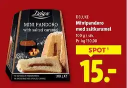 Lidl Minipandoro med saltkaramel, DKK 15 tilbud