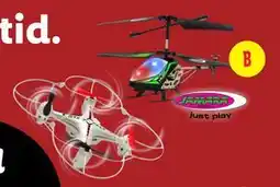 Lidl Fjernstyret quadrocopter eller helikopter, DKK 149 tilbud