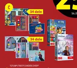 Lidl Malekuffert eller rejsespil, DKK 36 tilbud