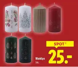 Lidl Bloklys, DKK 25 tilbud