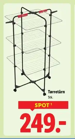 Lidl Tørretårn, DKK 249 tilbud