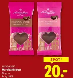 Lidl Marcipanhjerter, DKK 20 tilbud