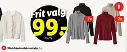 Lidl Ribstrikkede rullekravetrøjer, DKK 99 tilbud