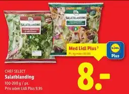 Lidl Salatblanding, DKK 9.95, App-pris tilbud