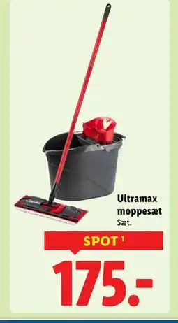Lidl Ultramax moppesæt, DKK 175 tilbud