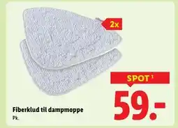 Lidl Fiberklud til dampmoppe, DKK 59 tilbud